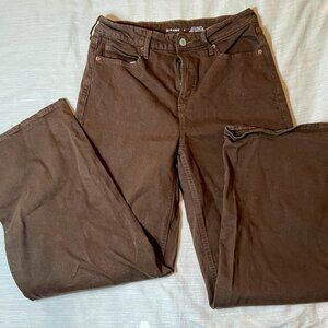 Old Navy sky high wide leg jeans size 6